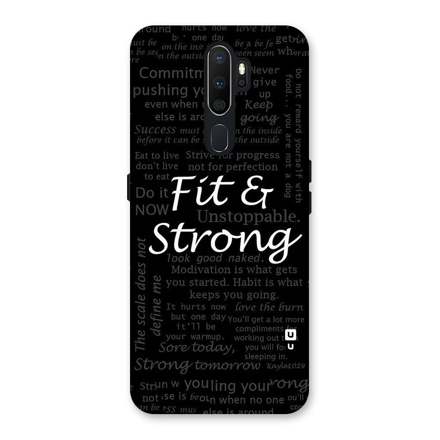 Fit And Strong Back Case for Oppo A5 (2020)