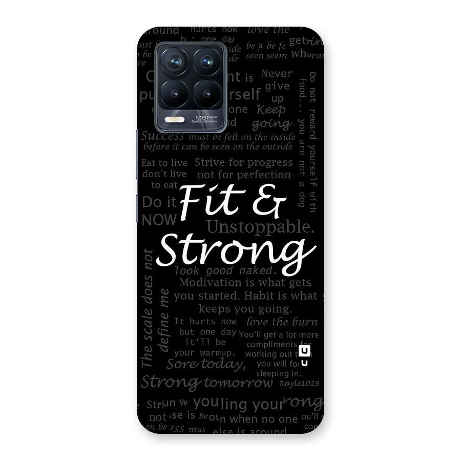 Fit And Strong Back Case for Realme 8 Pro