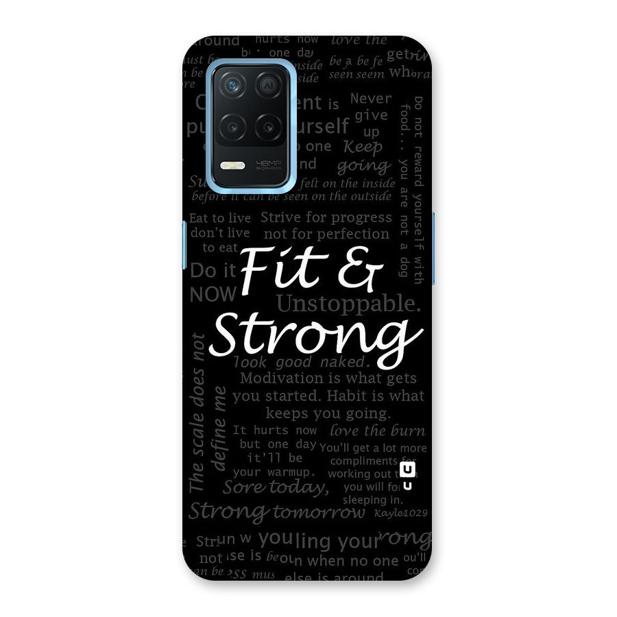 Fit And Strong Back Case for Realme 8s 5G