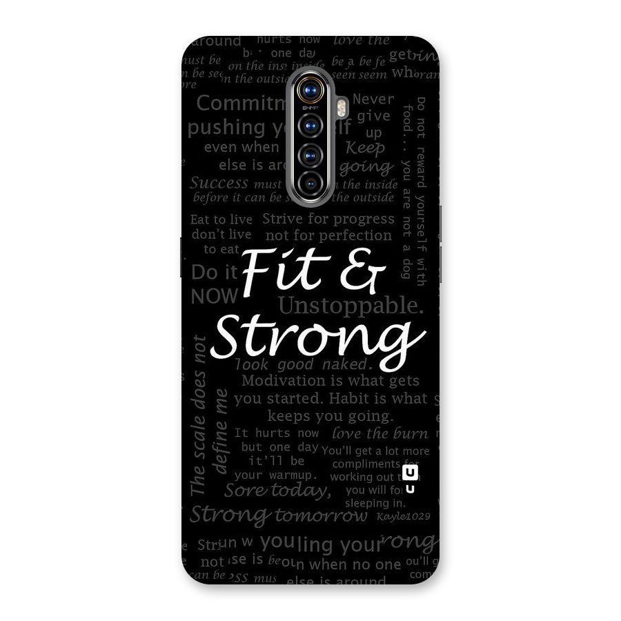 Fit And Strong Back Case for Realme X2 Pro