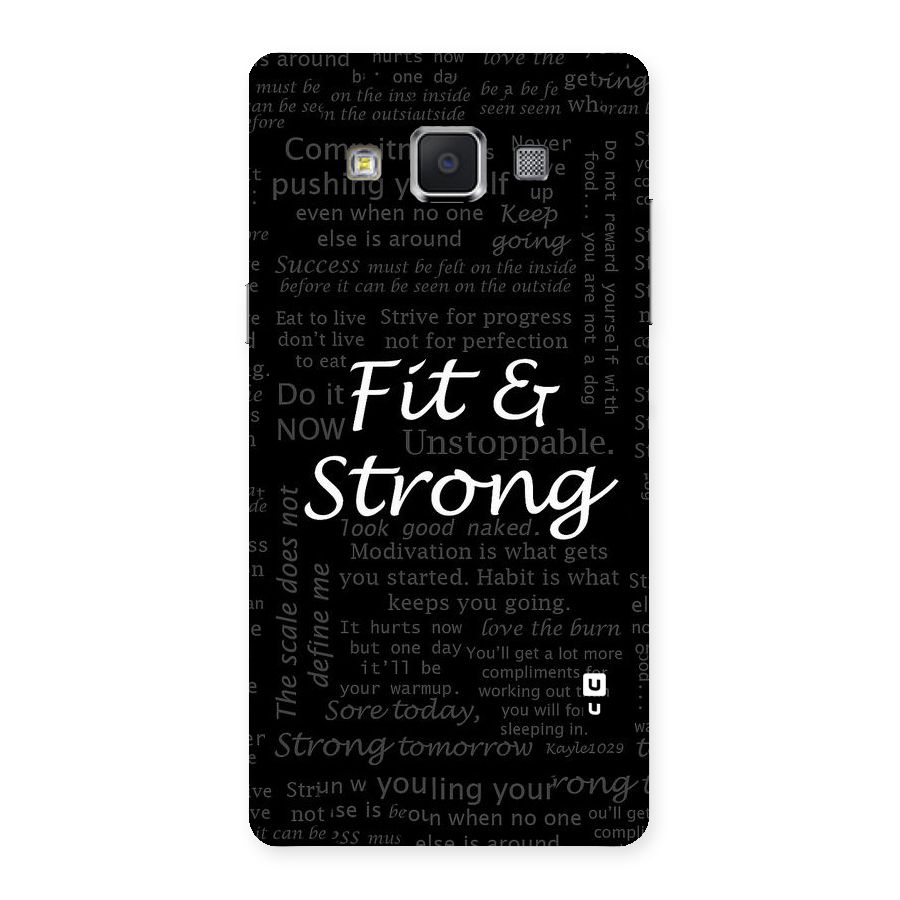 Fit And Strong Back Case for Samsung Galaxy A5
