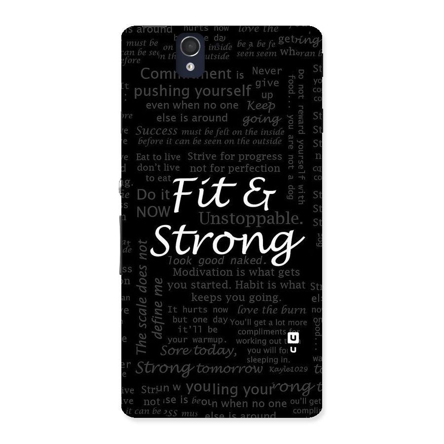 Fit And Strong Back Case for Sony Xperia Z