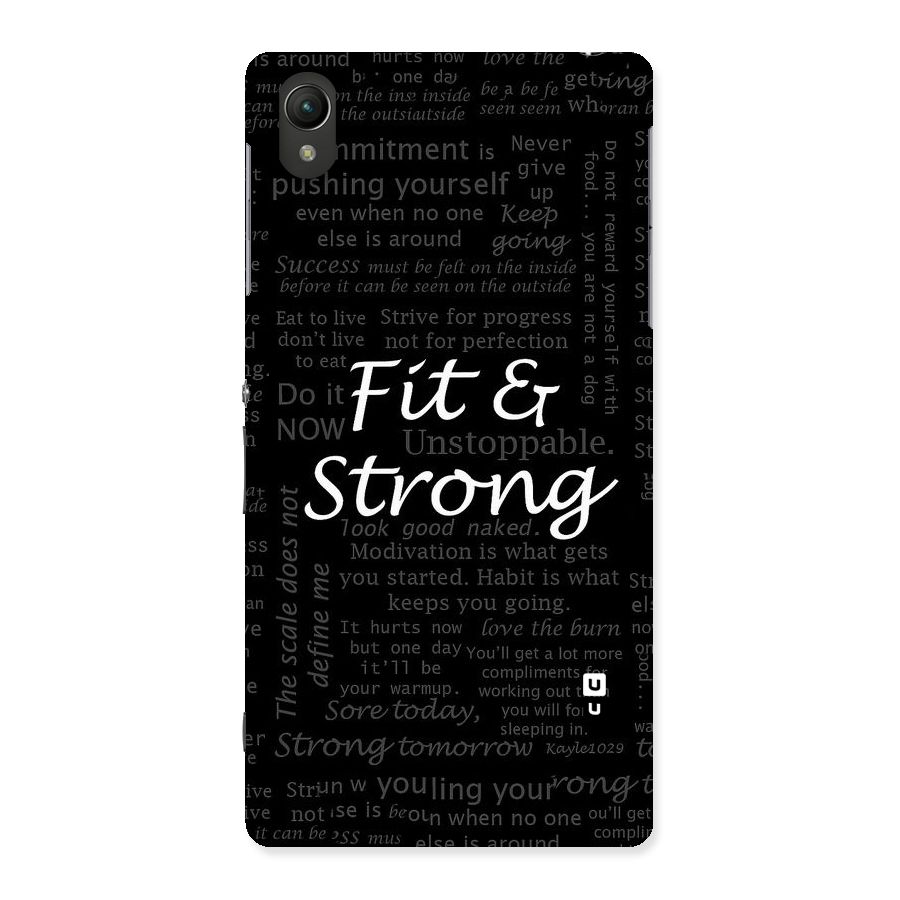 Fit And Strong Back Case for Sony Xperia Z2