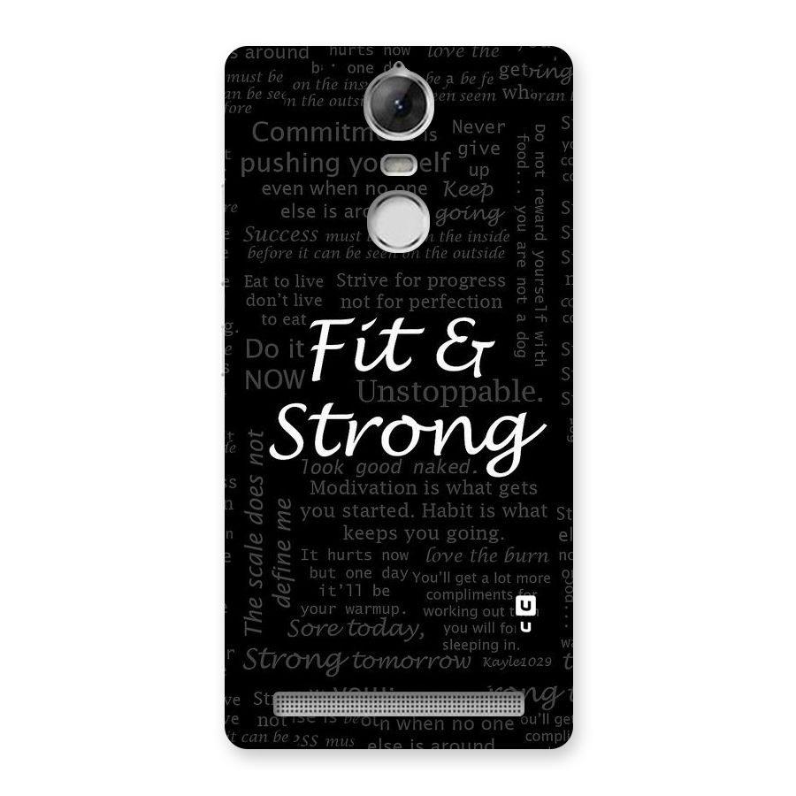 Fit And Strong Back Case for Vibe K5 Note
