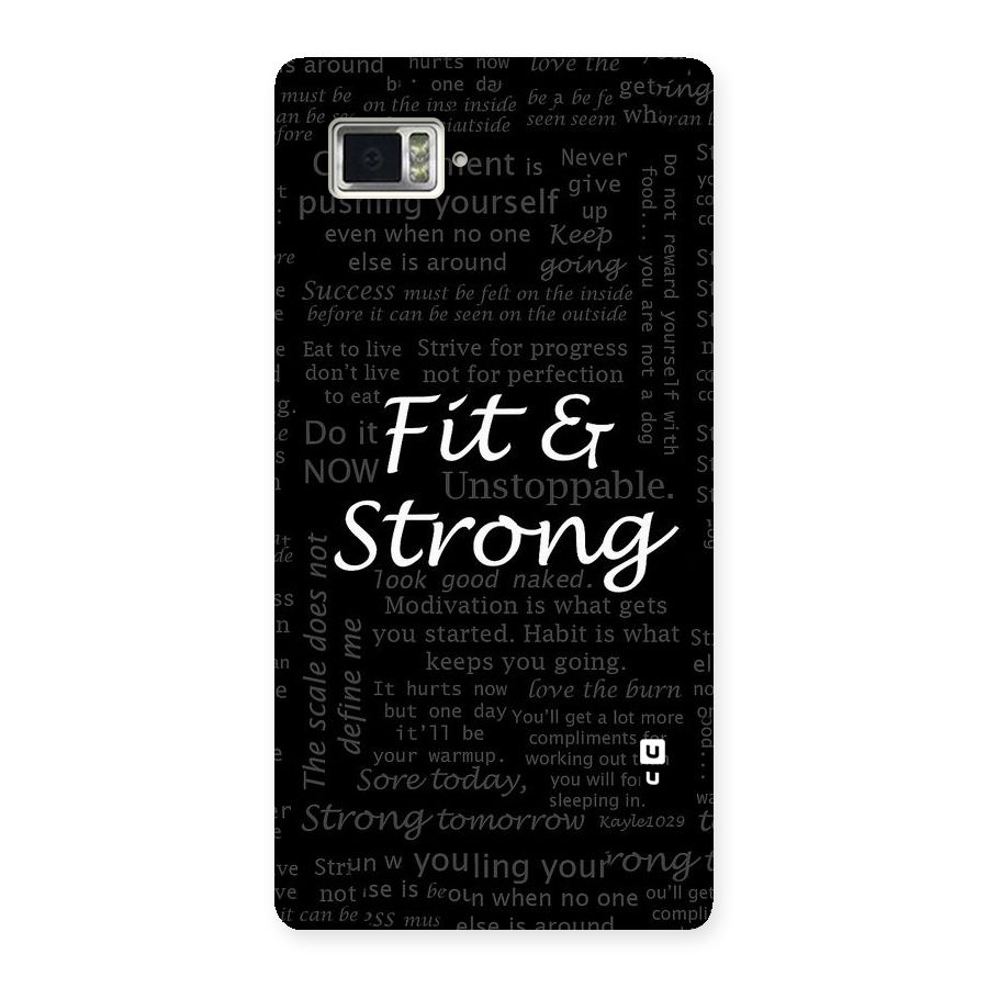 Fit And Strong Back Case for Vibe Z2 Pro K920