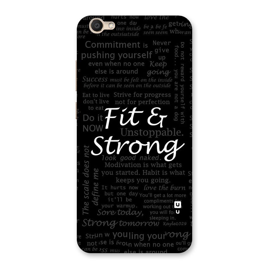 Fit And Strong Back Case for Vivo V5