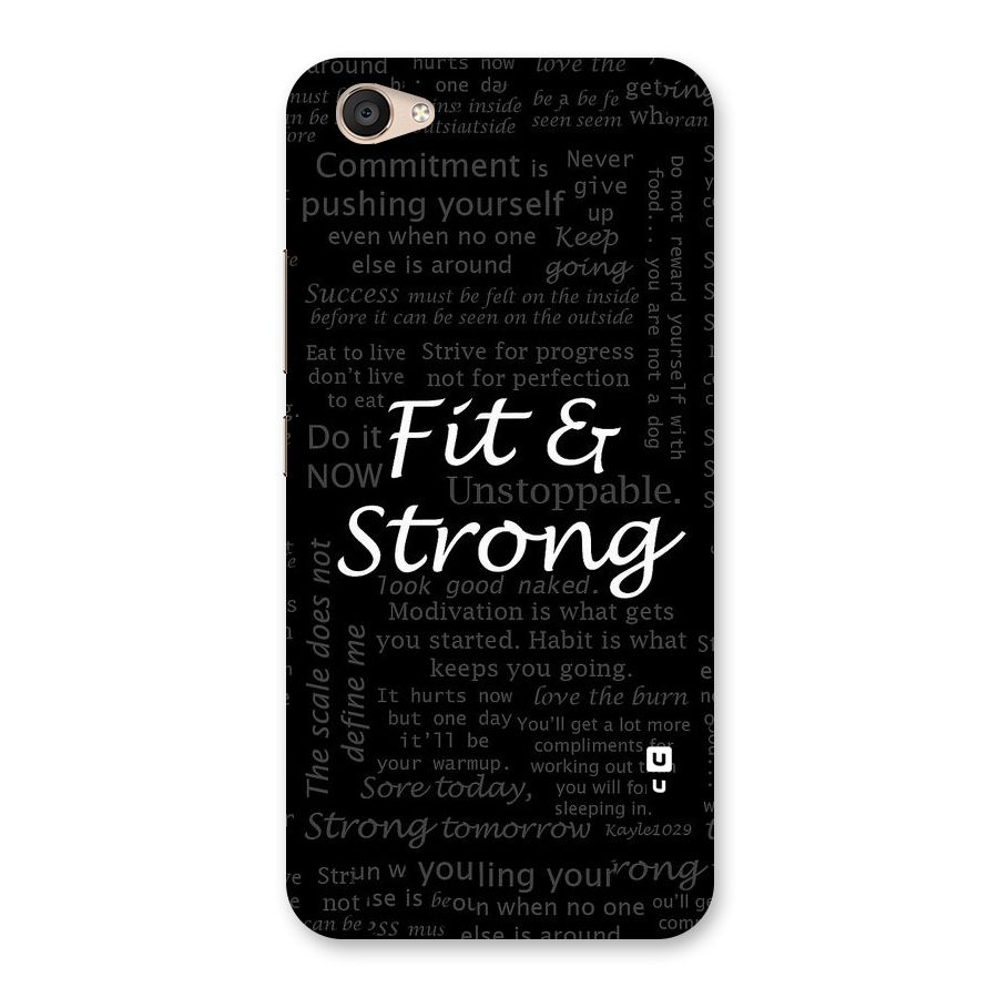 Fit And Strong Back Case for Vivo V5 Plus