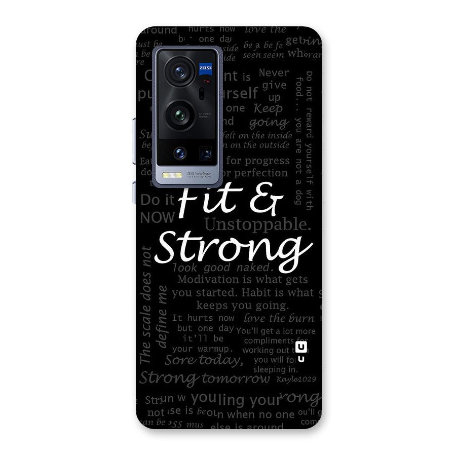 Fit And Strong Back Case for Vivo X60 Pro Plus