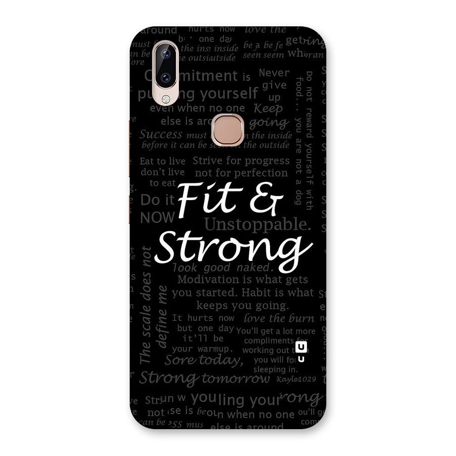 Fit And Strong Back Case for Vivo Y83 Pro