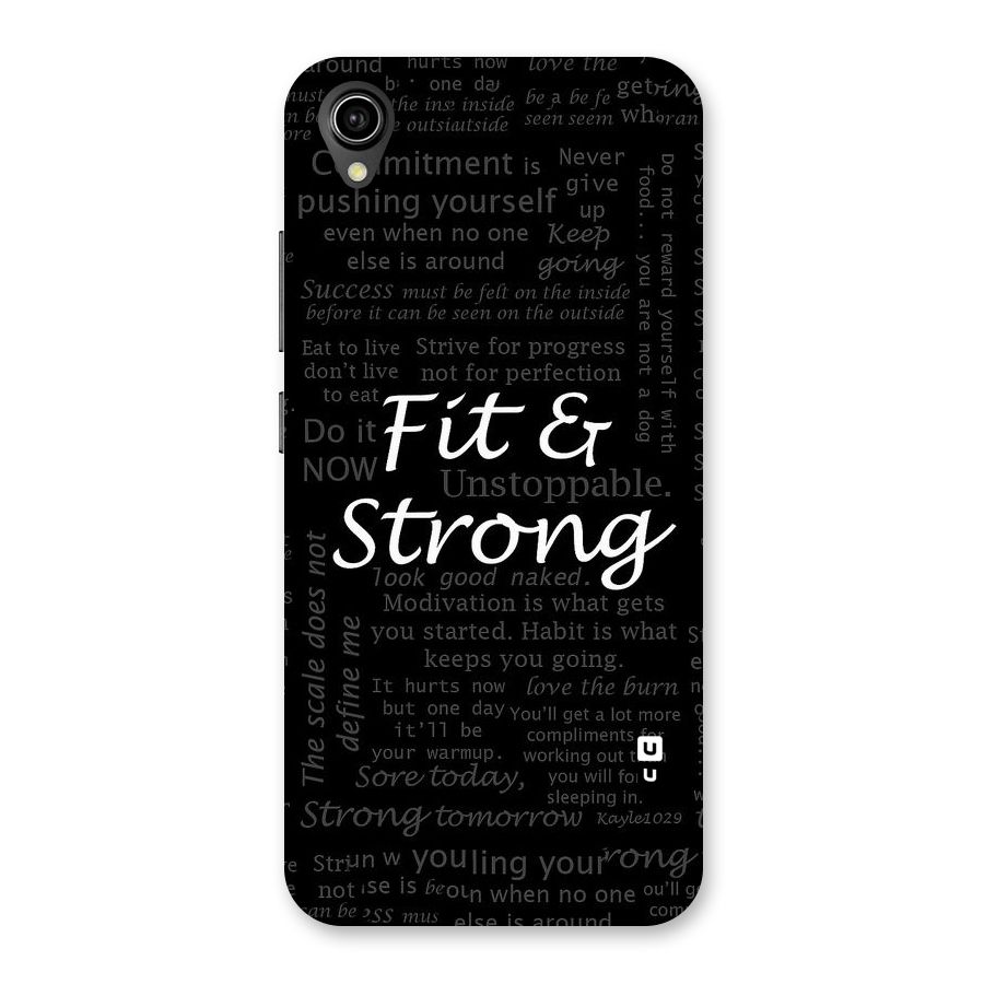 Fit And Strong Back Case for Vivo Y90