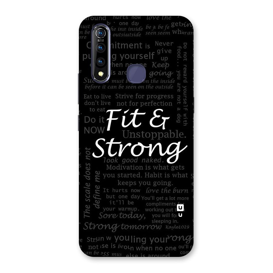 Fit And Strong Back Case for Vivo Z1 Pro