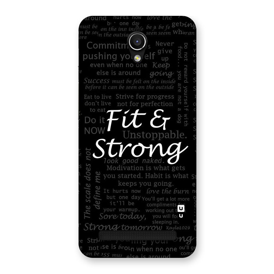Fit And Strong Back Case for Zenfone Go
