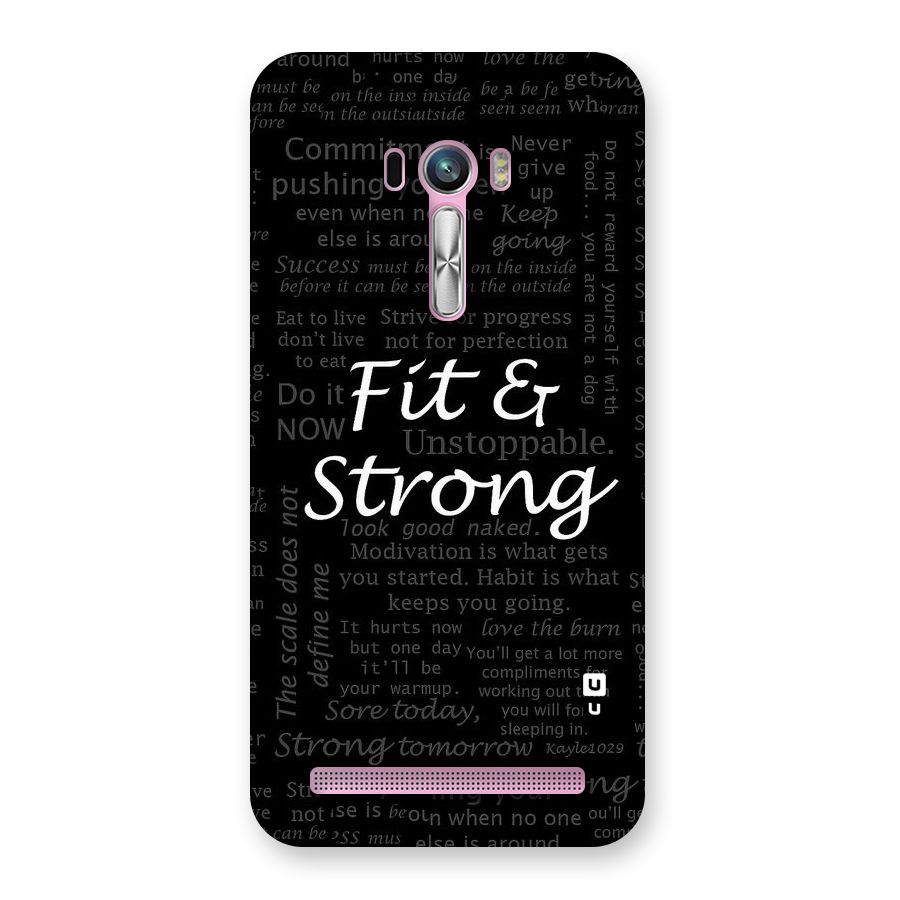 Fit And Strong Back Case for Zenfone Selfie