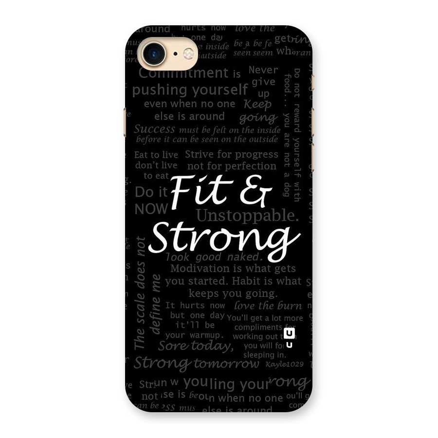 Fit And Strong Back Case for iPhone 7