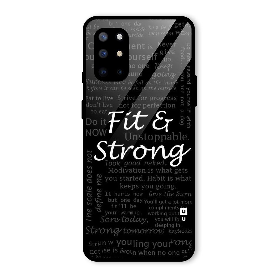 Fit And Strong Glass Back Case for OnePlus 8T