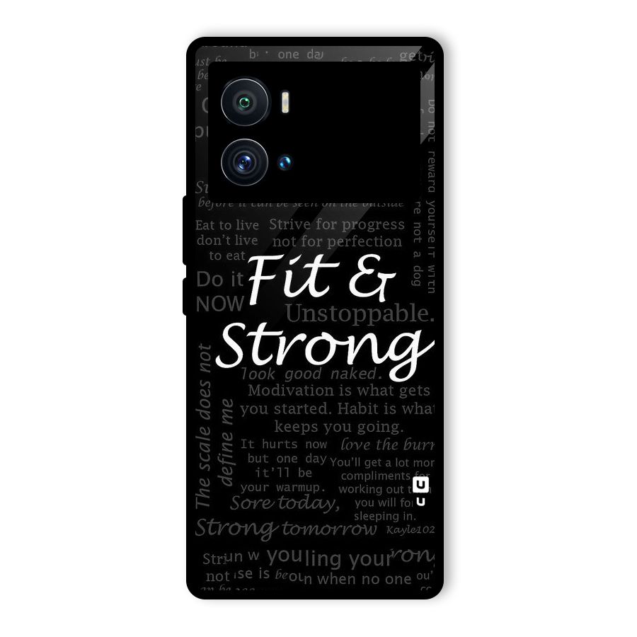 Fit And Strong Glass Back Case for Vivo iQOO 9 Pro