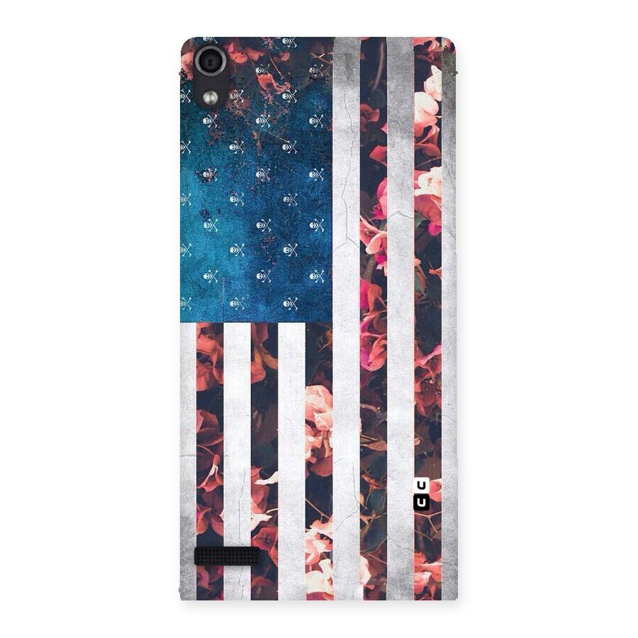 Flag Stripes Back Case for Ascend P6