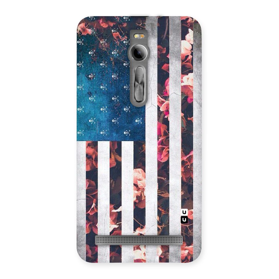 Flag Stripes Back Case for Asus Zenfone 2