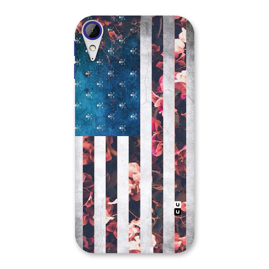 Flag Stripes Back Case for Desire 830