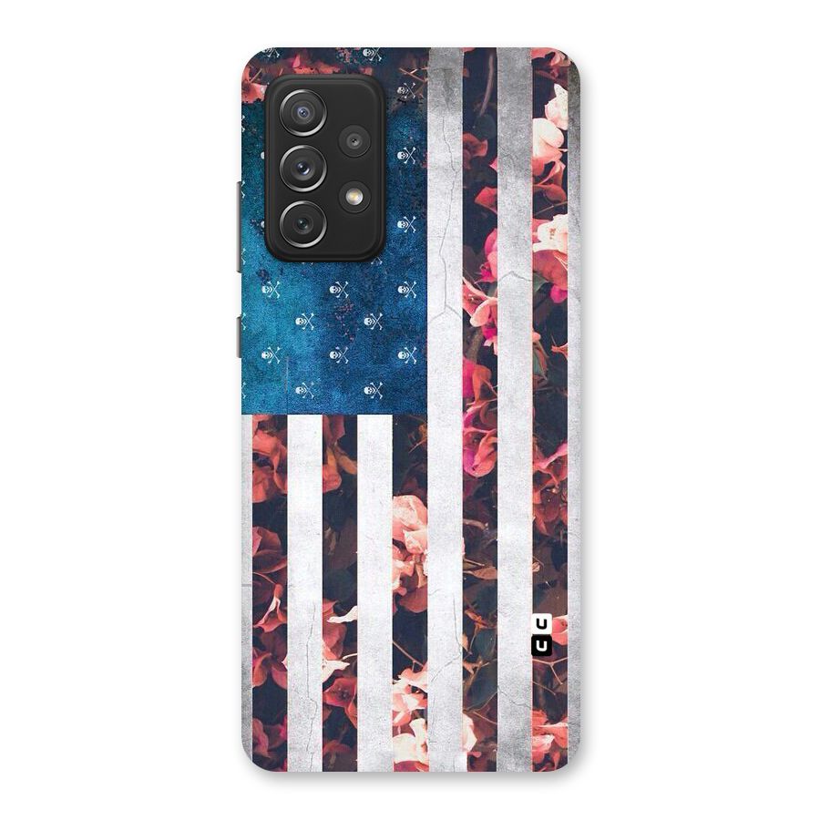 Flag Stripes Back Case for Galaxy A72