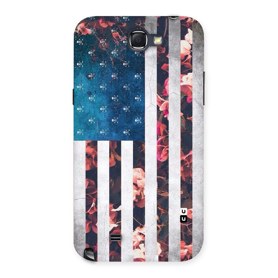 Flag Stripes Back Case for Galaxy Note 2