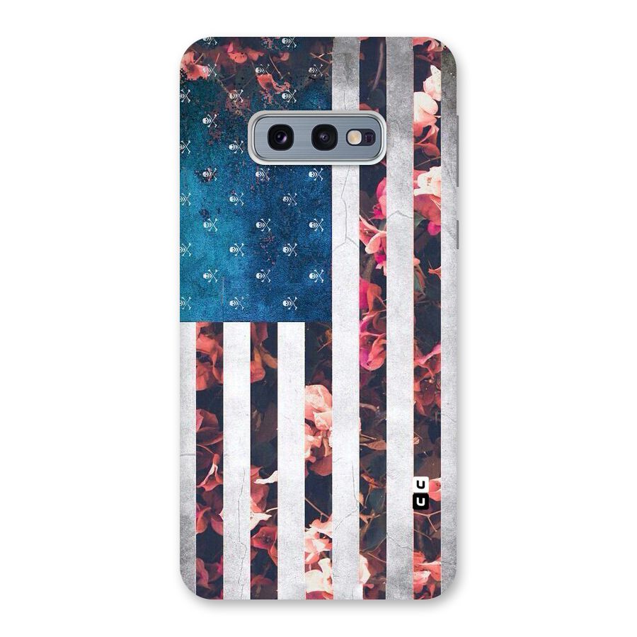 Flag Stripes Back Case for Galaxy S10e