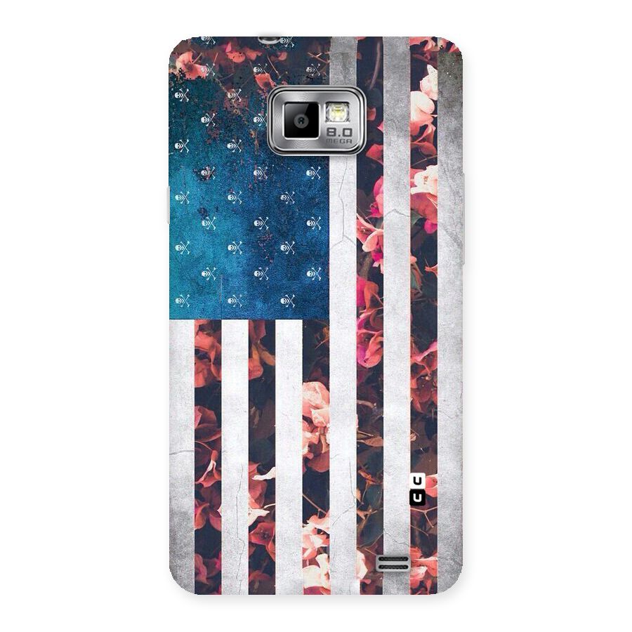 Flag Stripes Back Case for Galaxy S2