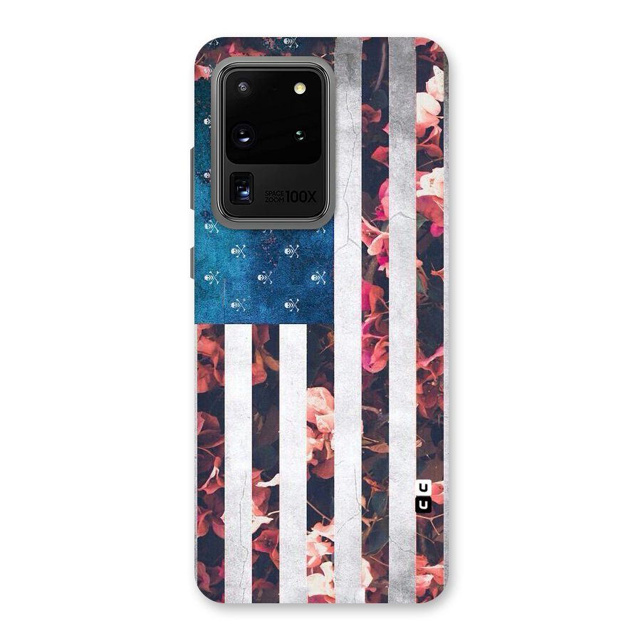 Flag Stripes Back Case for Galaxy S20 Ultra