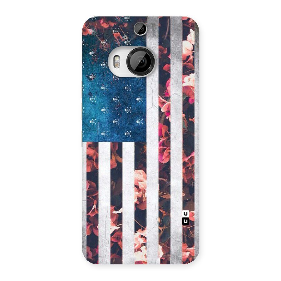 Flag Stripes Back Case for HTC One M9 Plus
