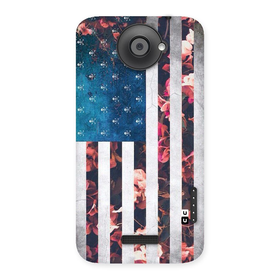 Flag Stripes Back Case for HTC One X