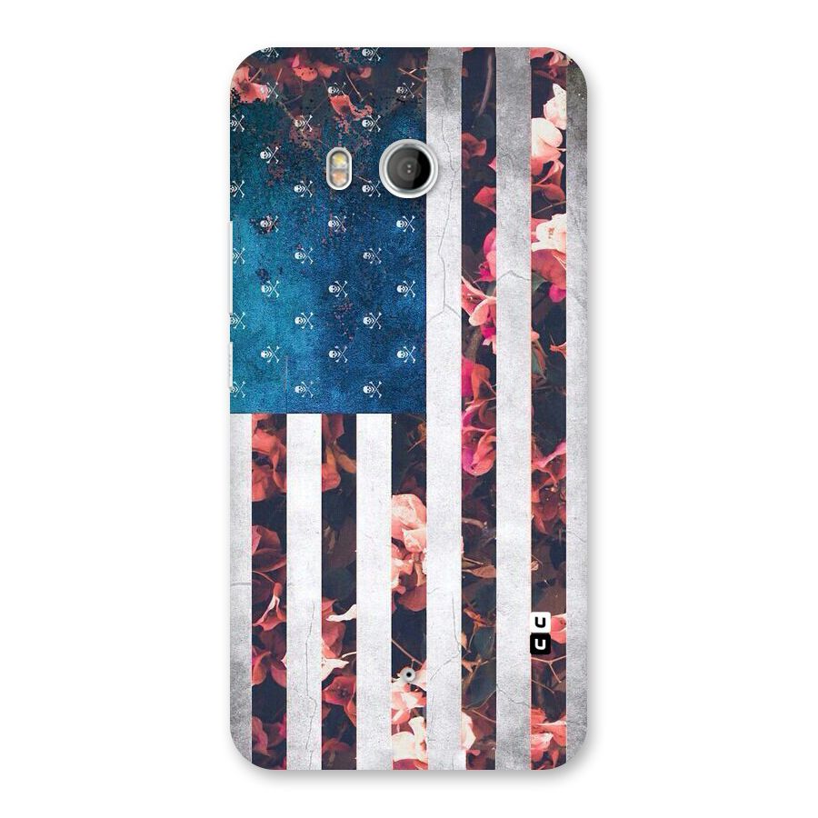 Flag Stripes Back Case for HTC U11