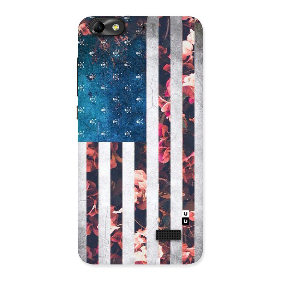 Flag Stripes Back Case for Honor 4C