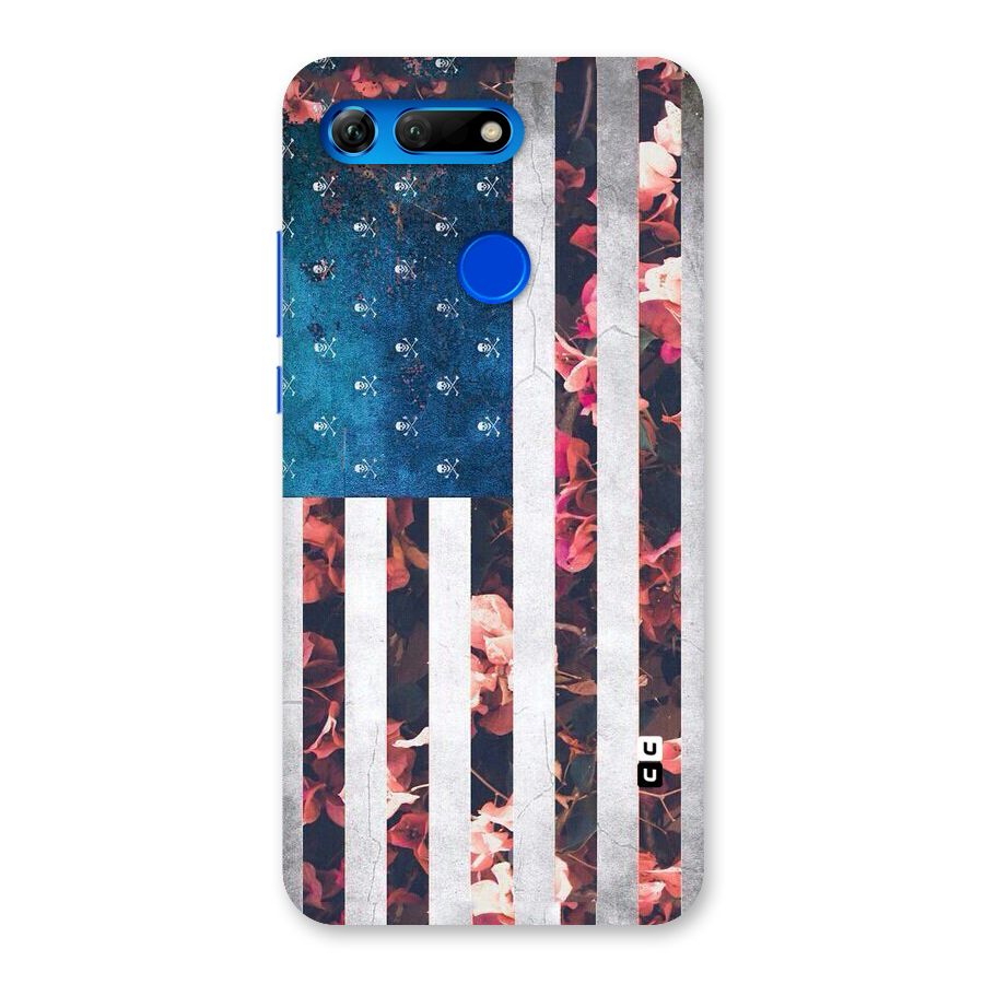 Flag Stripes Back Case for Honor View 20