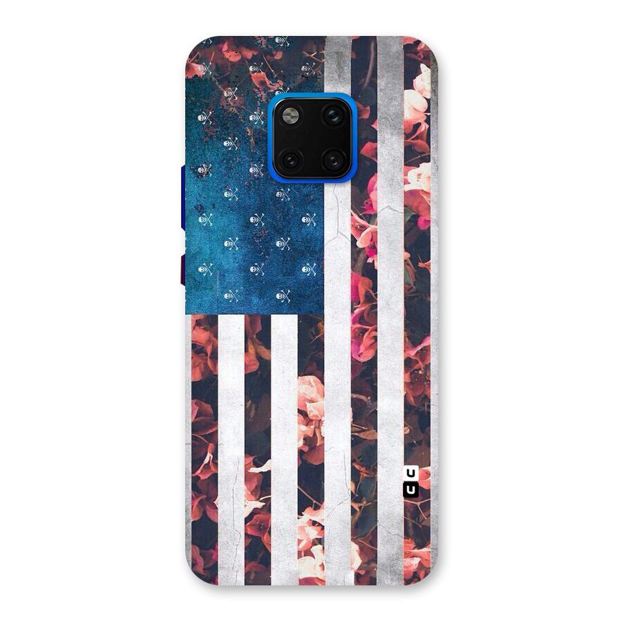 Flag Stripes Back Case for Huawei Mate 20 Pro