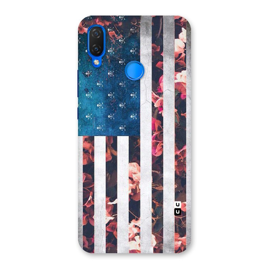 Flag Stripes Back Case for Huawei P Smart+