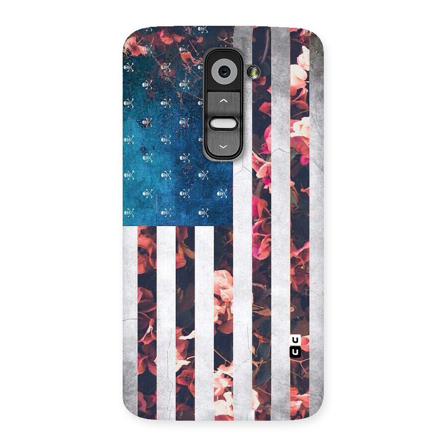 Flag Stripes Back Case for LG G2