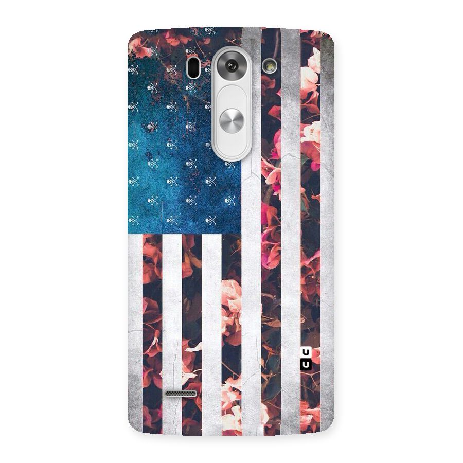 Flag Stripes Back Case for LG G3 Beat