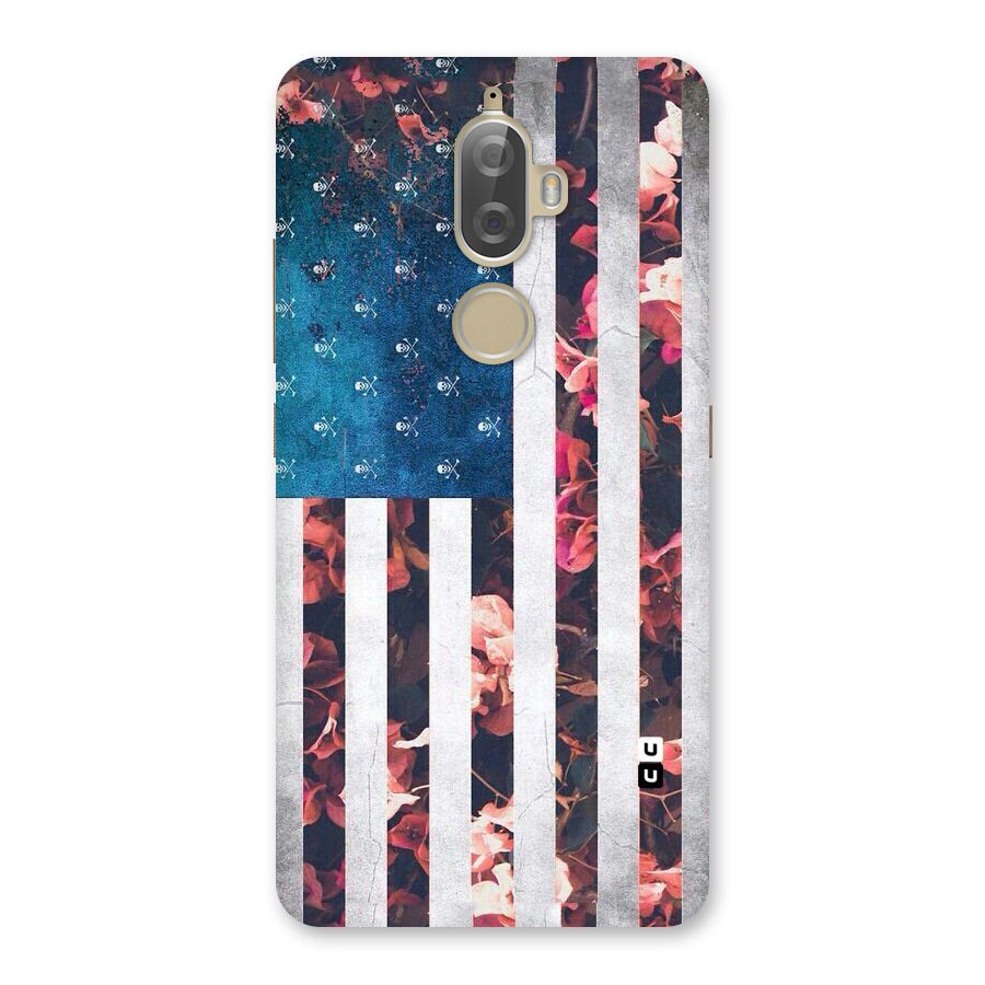 Flag Stripes Back Case for Lenovo K8 Plus