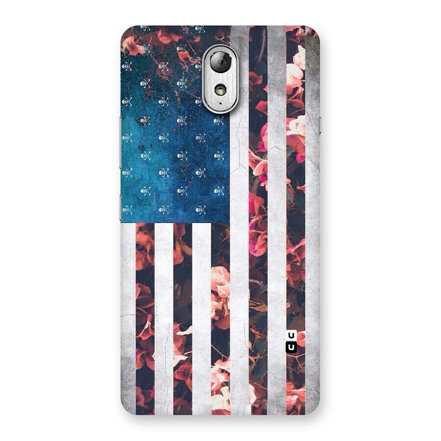 Flag Stripes Back Case for Lenovo Vibe P1M