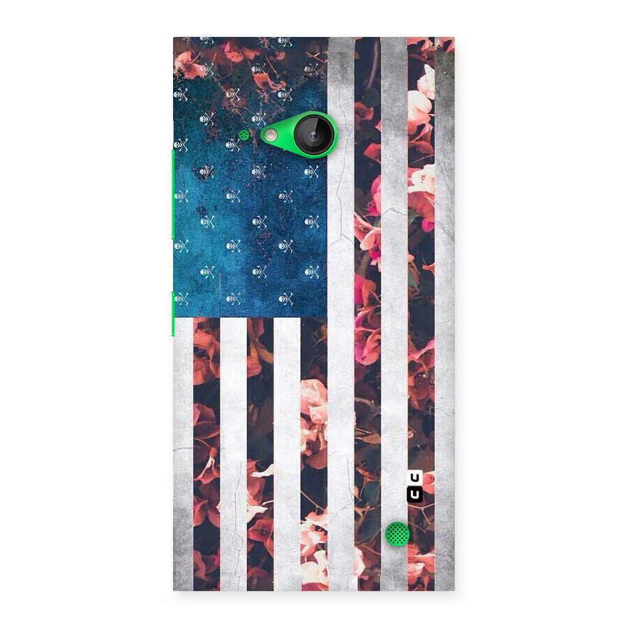 Flag Stripes Back Case for Lumia 730