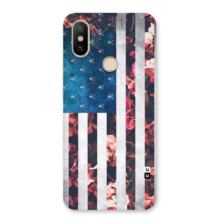 Flag Stripes Back Case for Mi A2