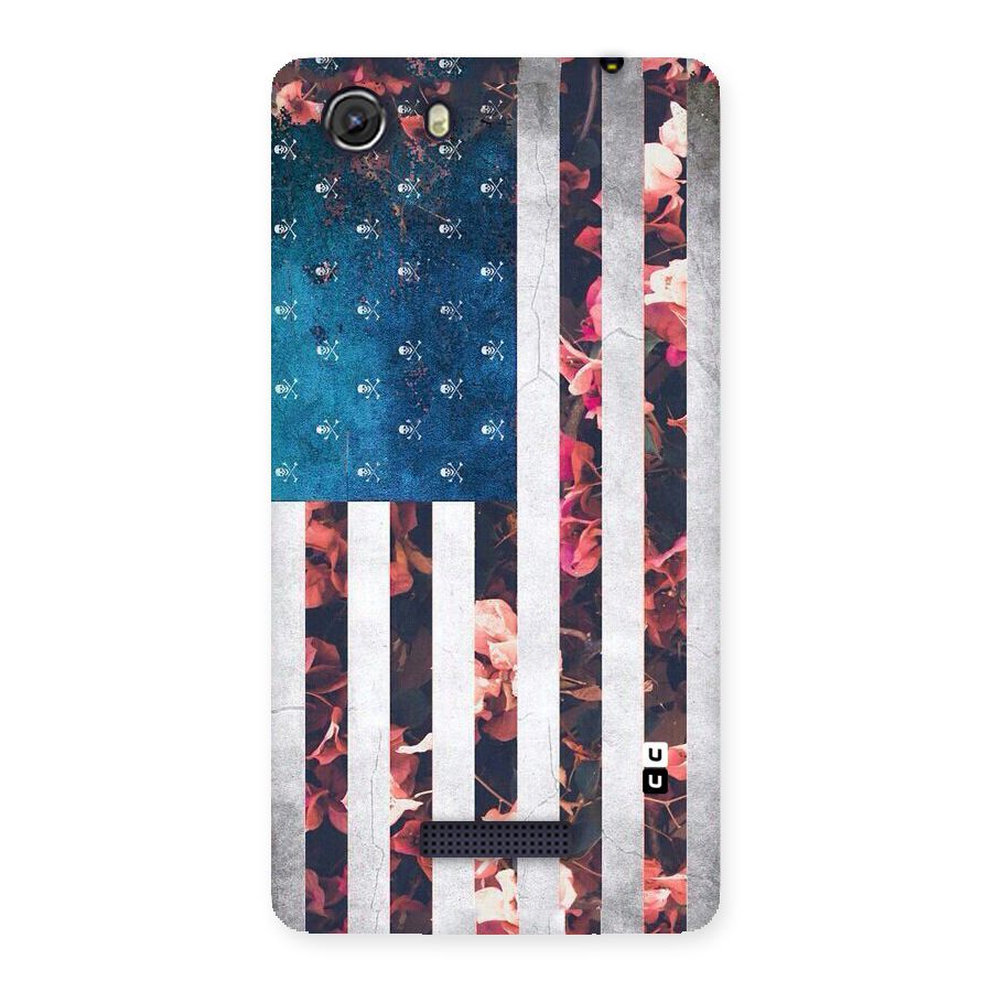 Flag Stripes Back Case for Micromax Unite 3