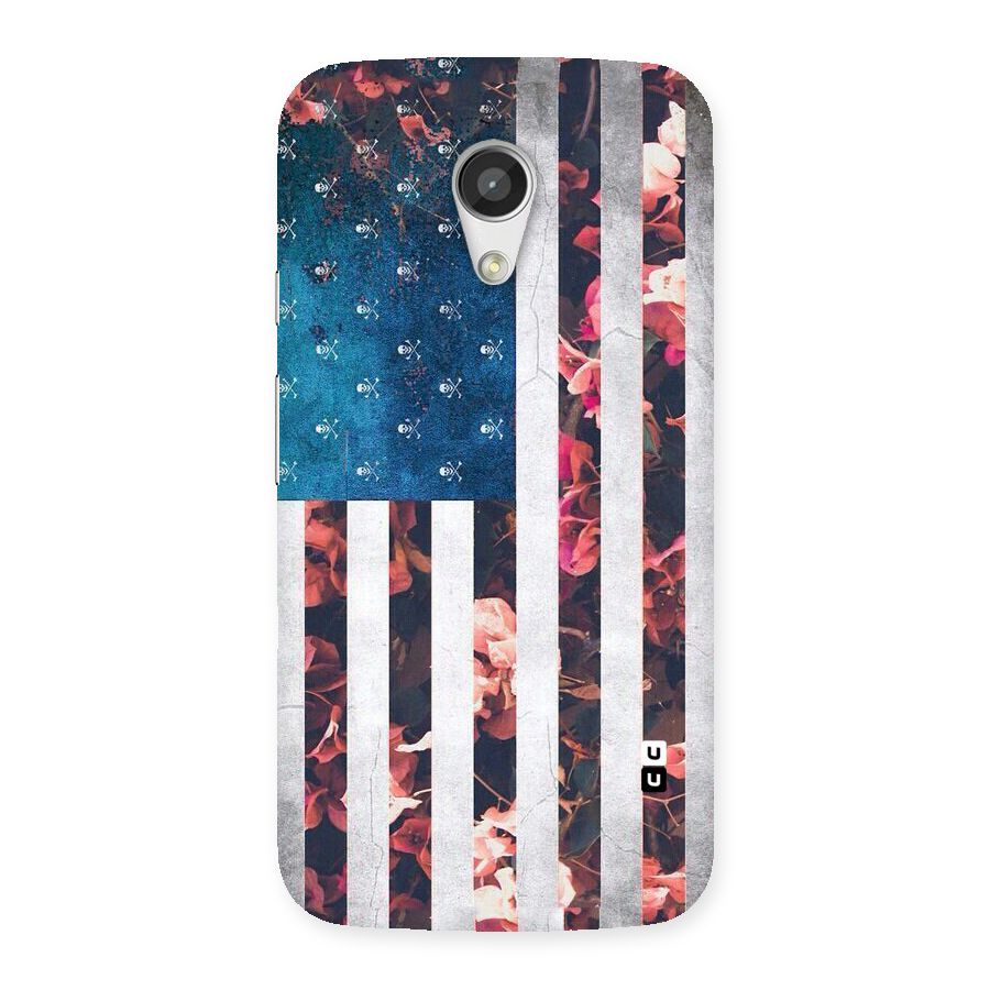 Flag Stripes Back Case for Moto G 2nd Gen