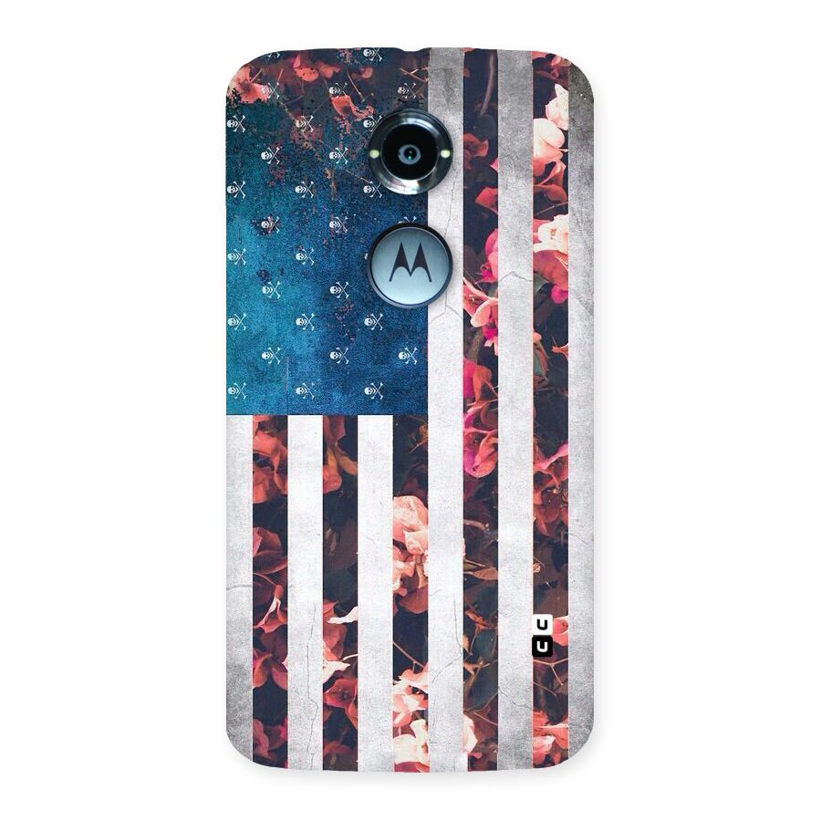 Flag Stripes Back Case for Moto X 2nd Gen