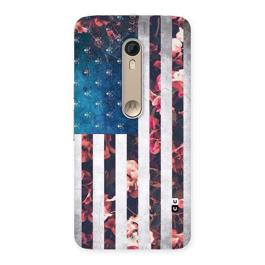 Flag Stripes Back Case for Motorola Moto X Style