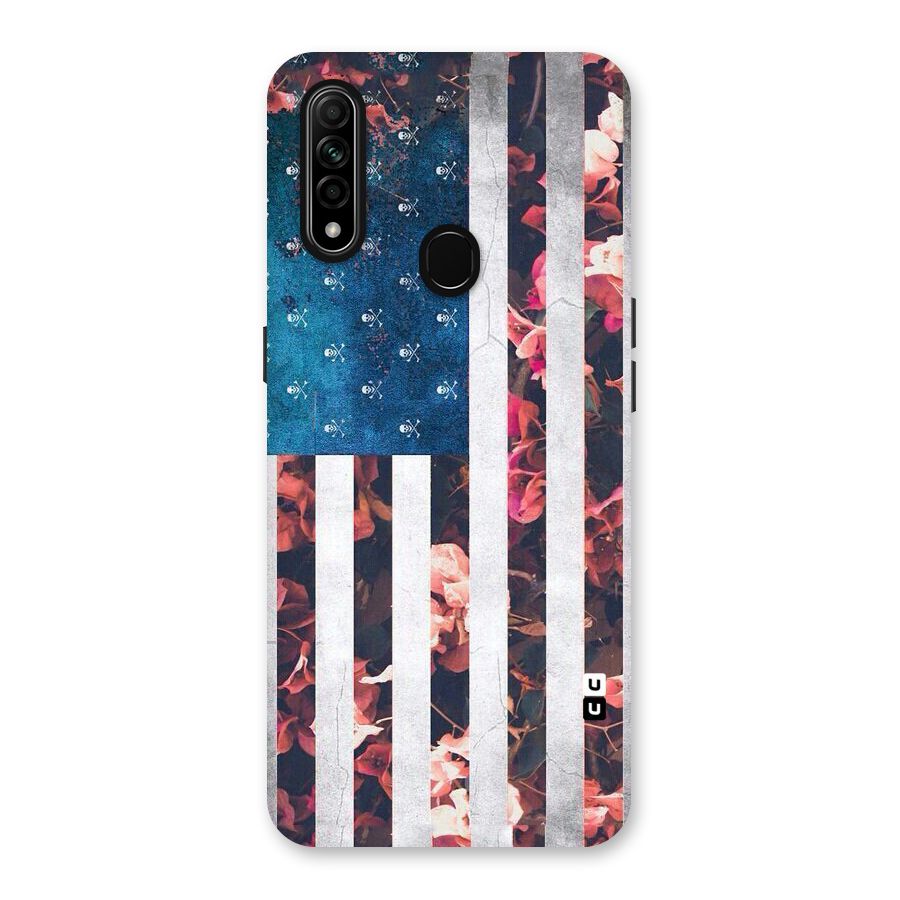 Flag Stripes Back Case for Oppo A31
