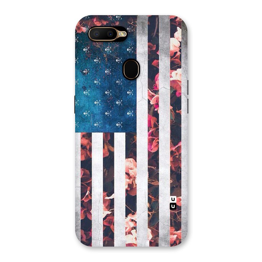 Flag Stripes Back Case for Oppo A5s