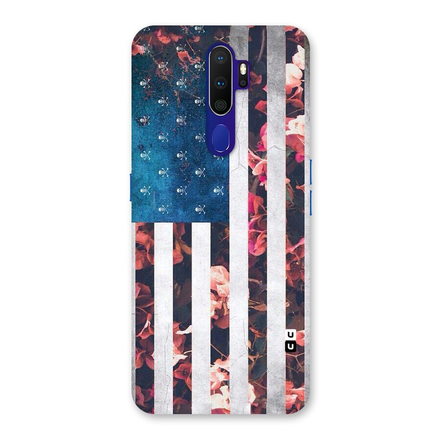 Flag Stripes Back Case for Oppo A9 (2020)