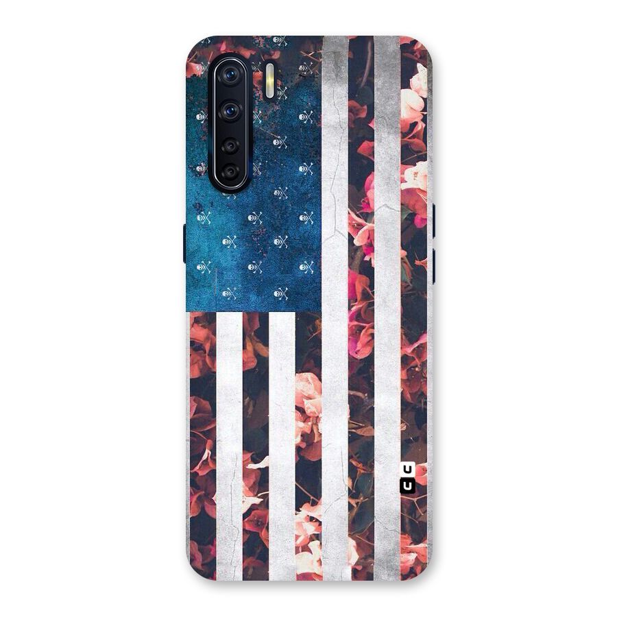 Flag Stripes Back Case for Oppo F15