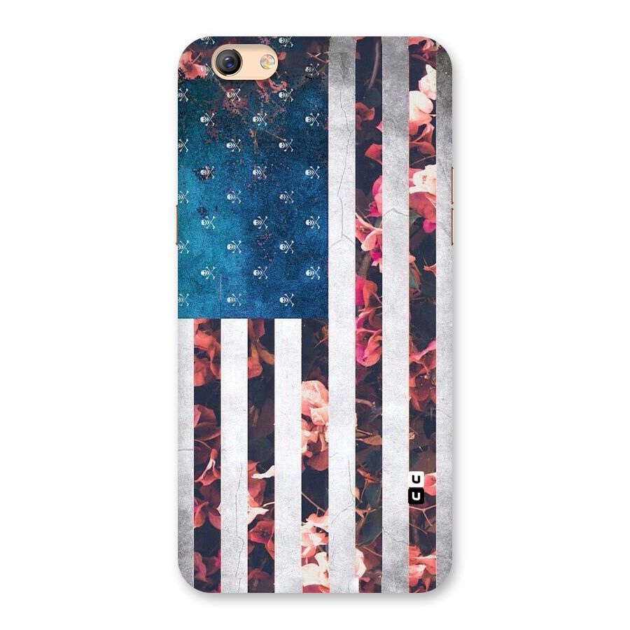 Flag Stripes Back Case for Oppo F3 Plus